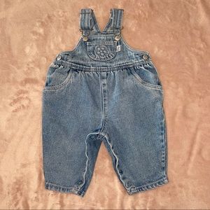 Vintage sprocket overall 6/9 months